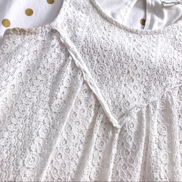 Off-White Lace Tank - Picture 3 of 3